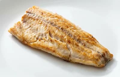 cooked striped bass
