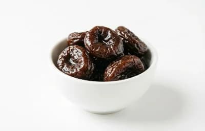 stewed dehydrated prune