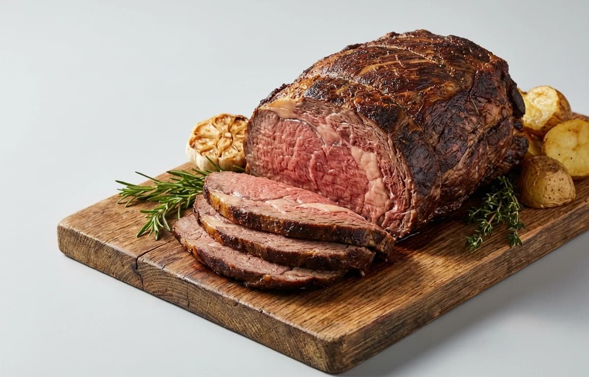 roasted choice beef tip round roast