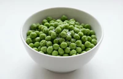 boiled salted frozen edible-podded peas