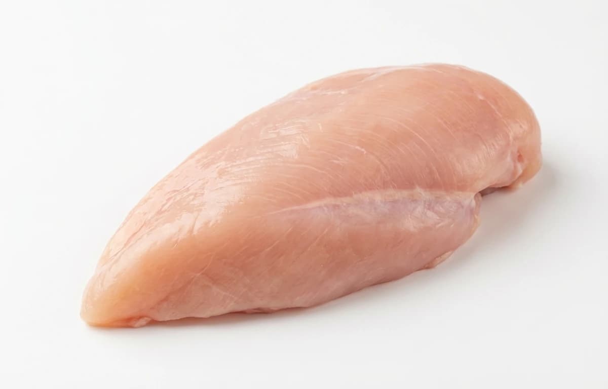 raw light meat chicken