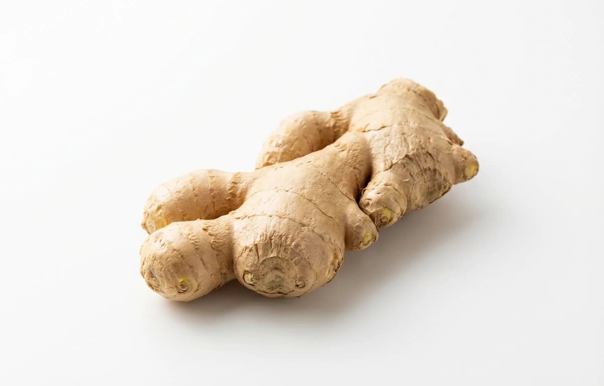raw ginger root
