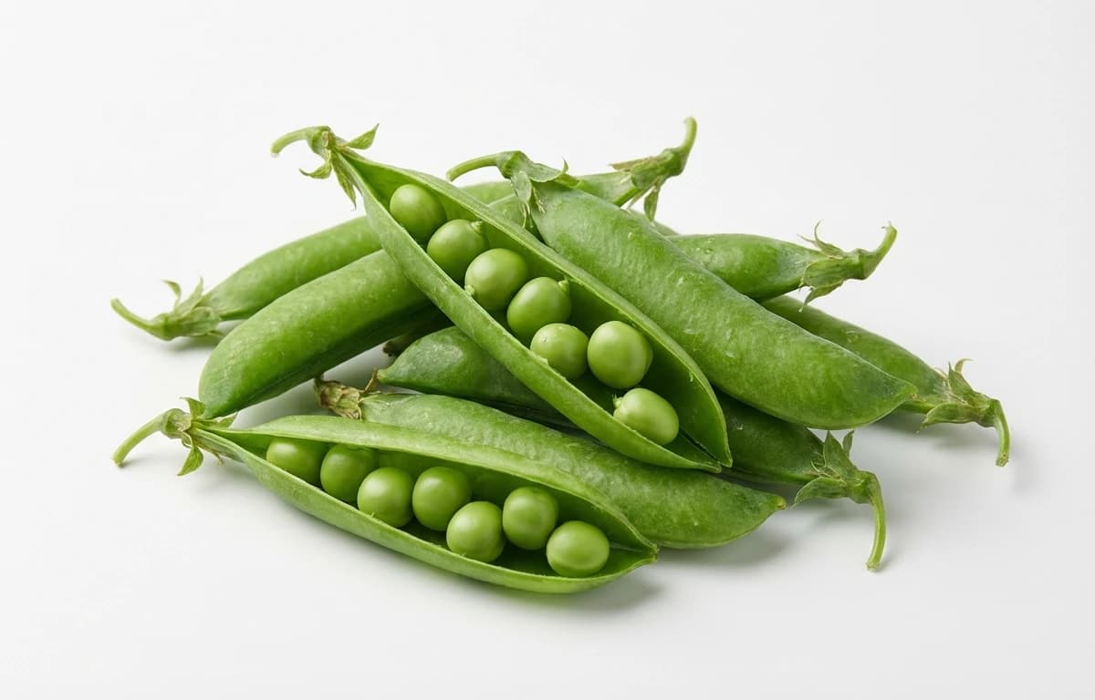 fresh green peas