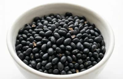 raw black beans
