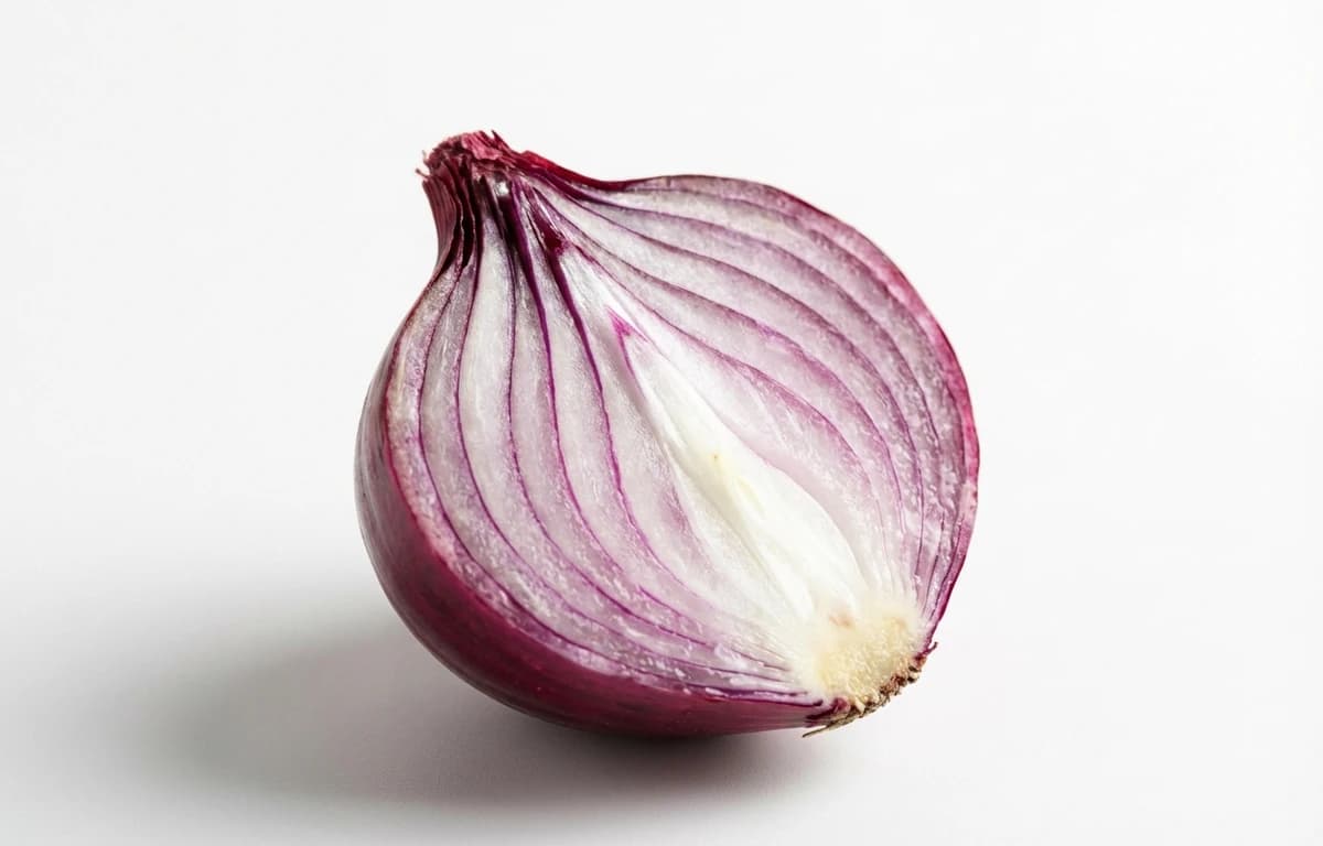 raw red onion