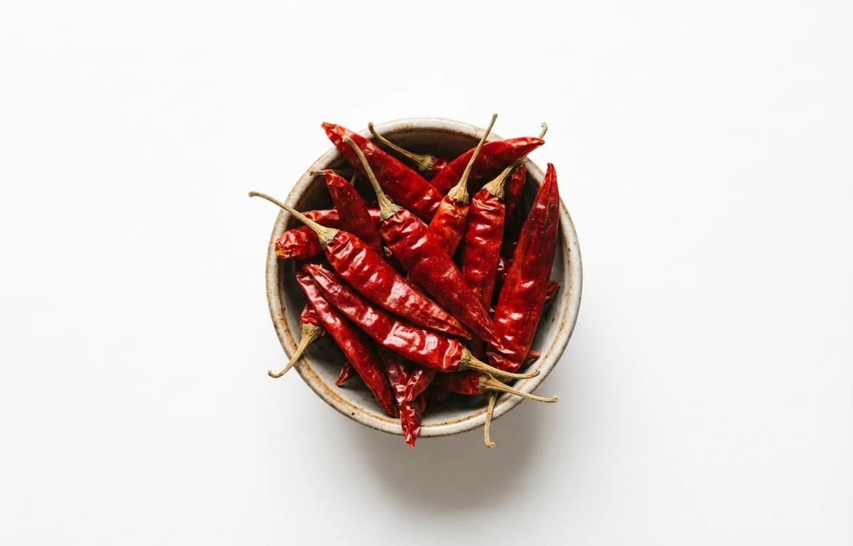 Dried Spicy Red Chilies
