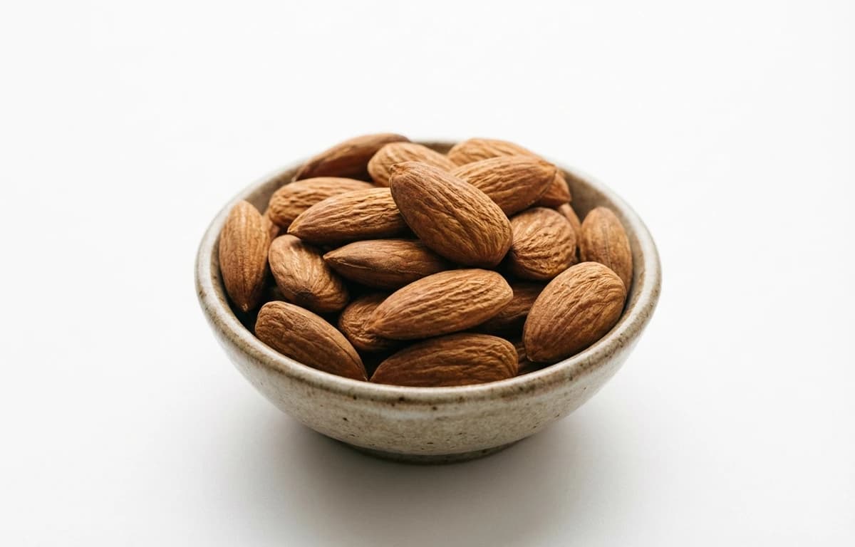 raw whole almonds