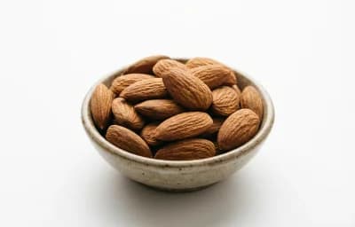 raw whole almonds