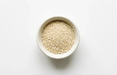 white sesame seeds