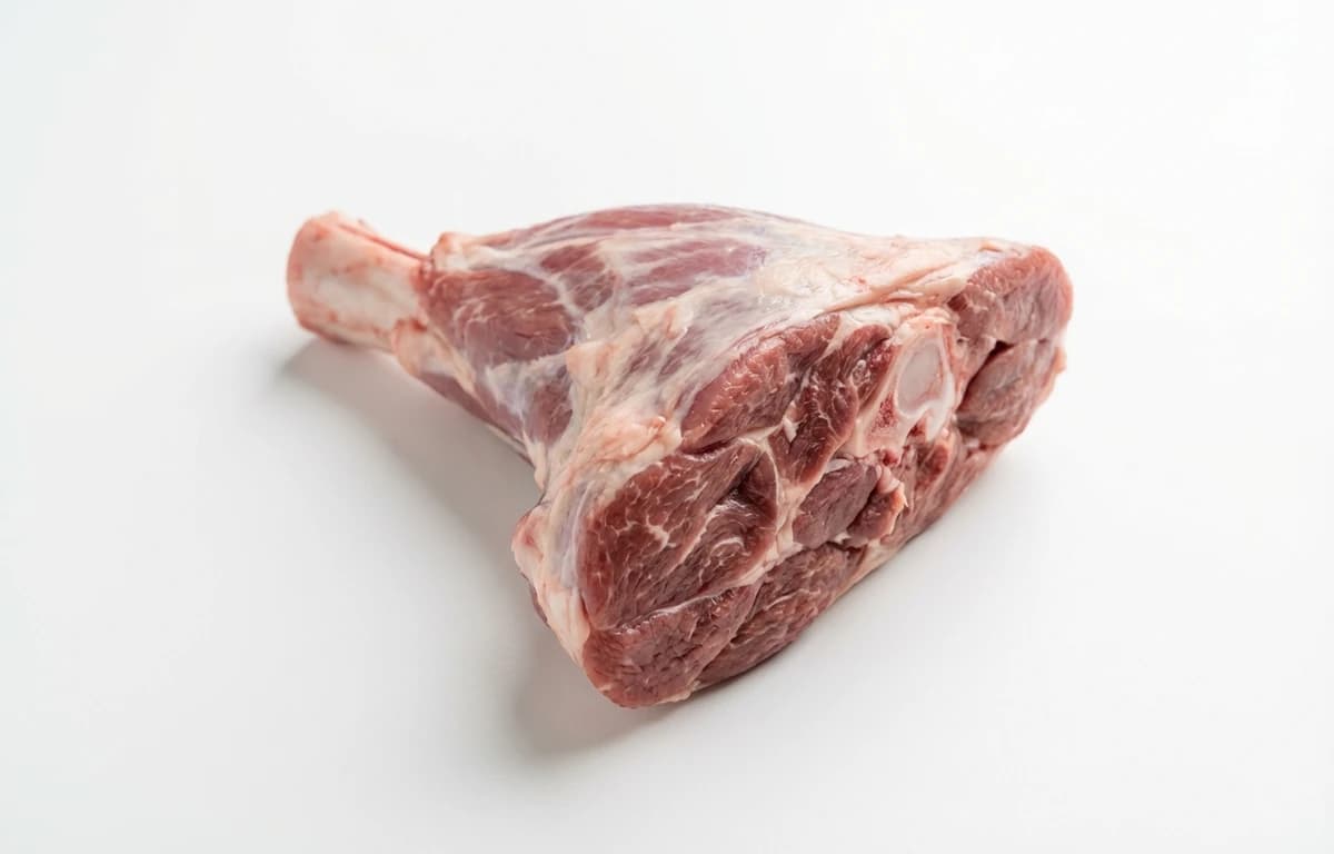 raw New Zealand lamb foreshank
