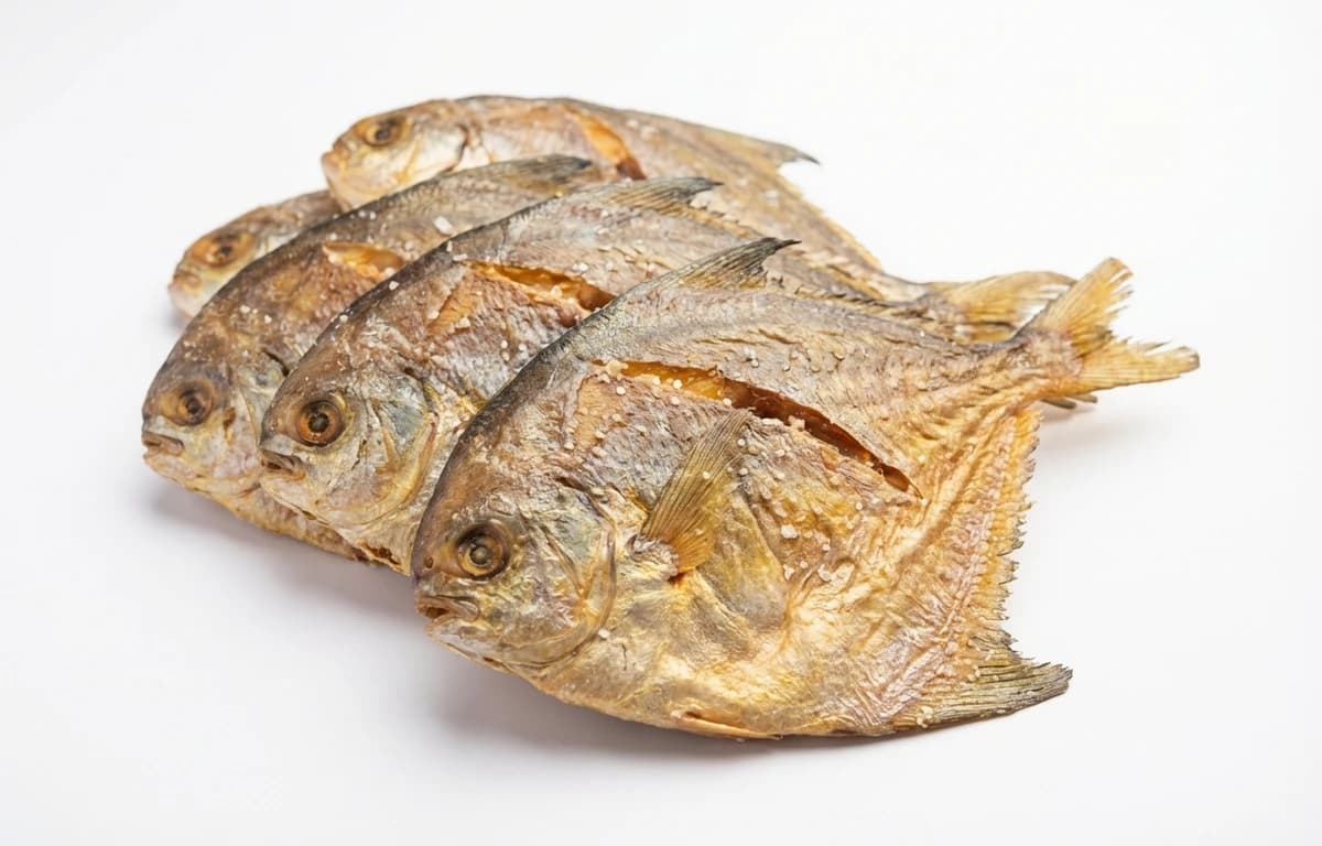 sun-dried pomfret