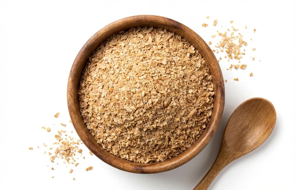 crude wheat bran