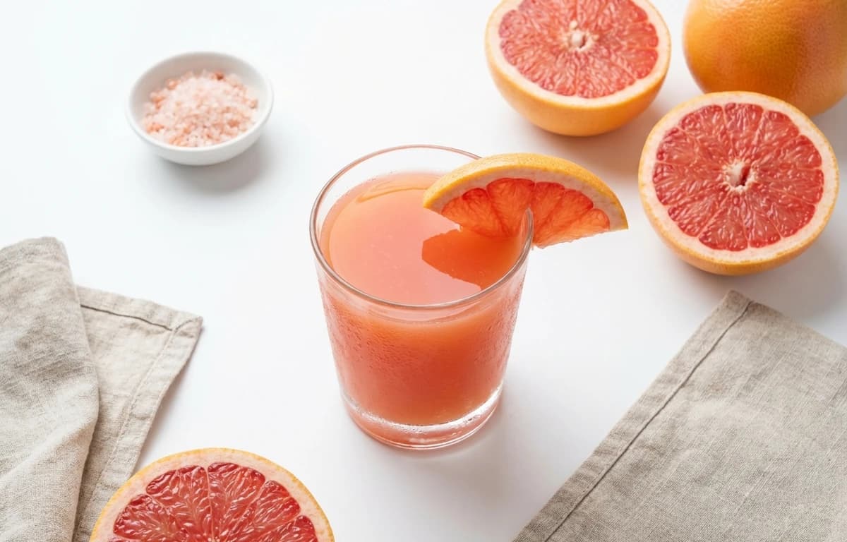 pink grapefruit juice