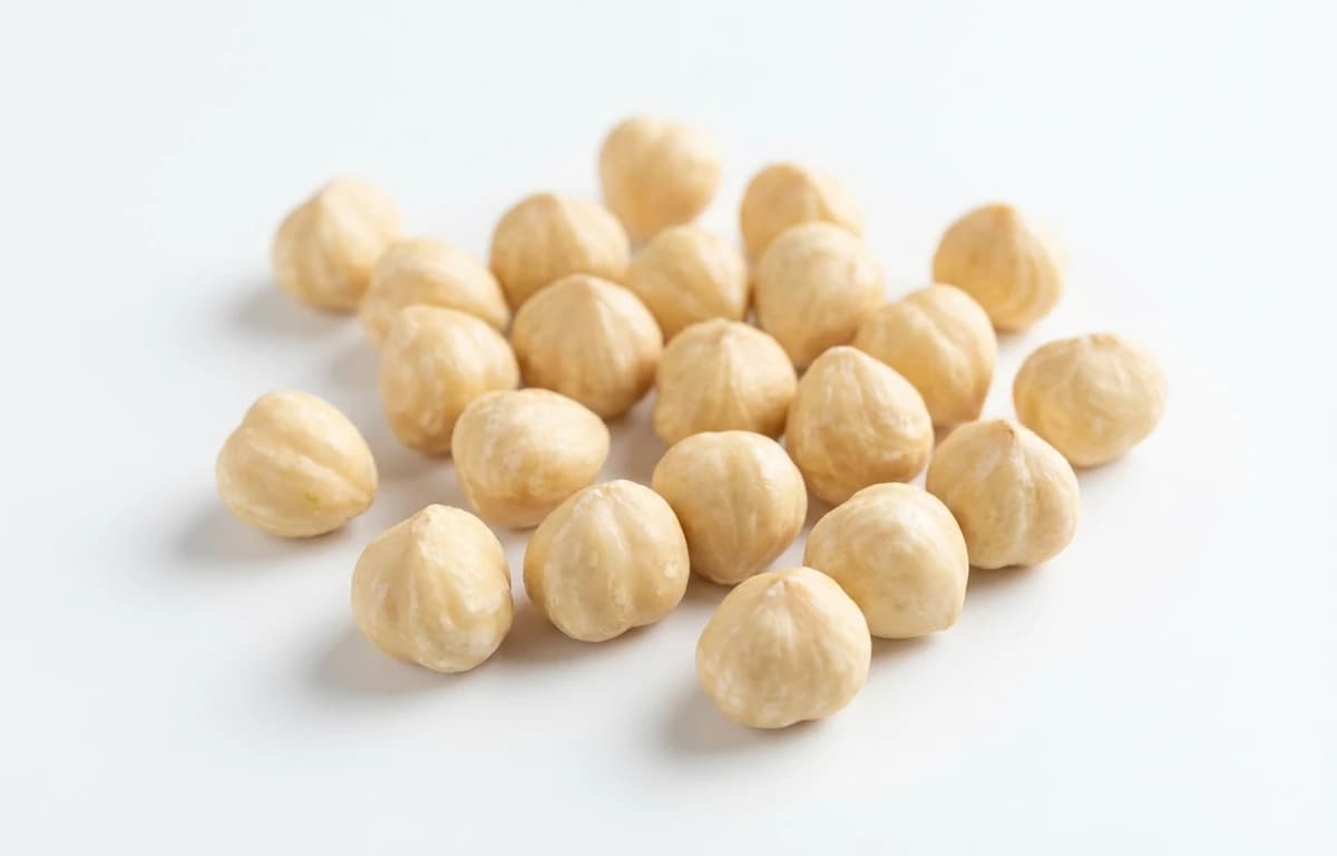 blanched hazelnut