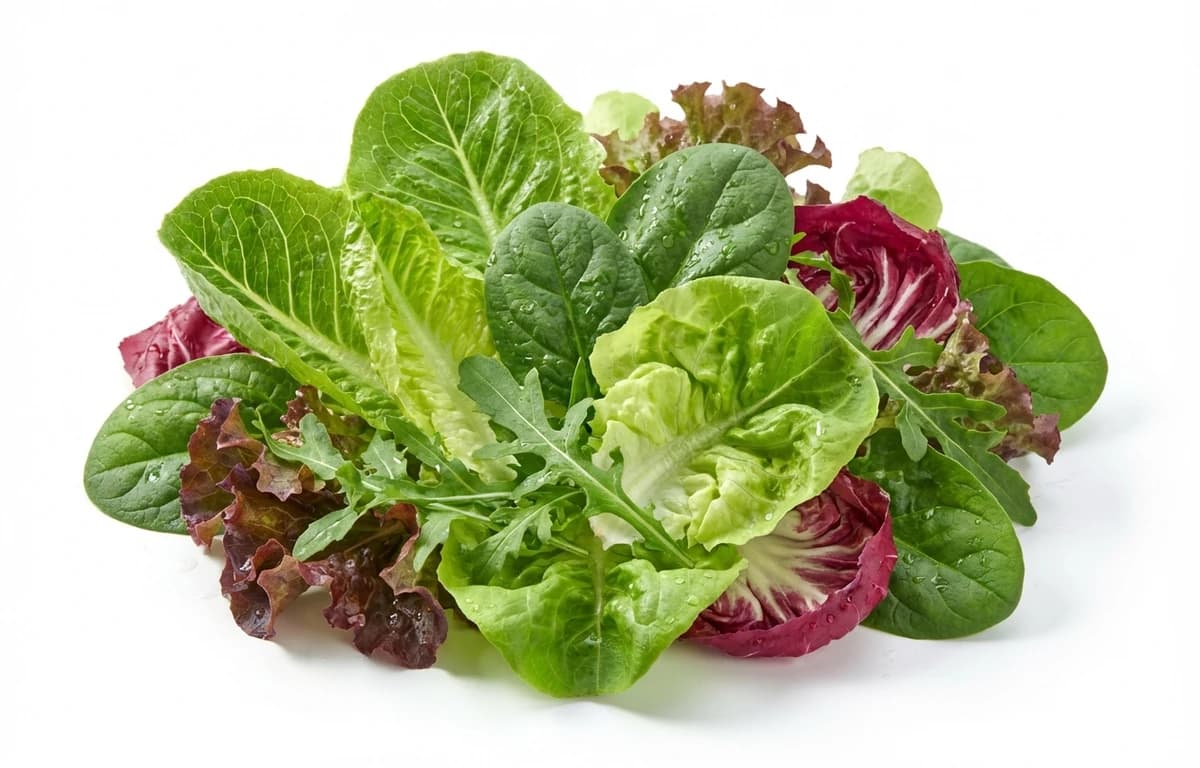 mixed salad greens