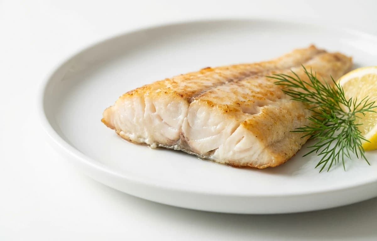 cooked freshwater drum fish