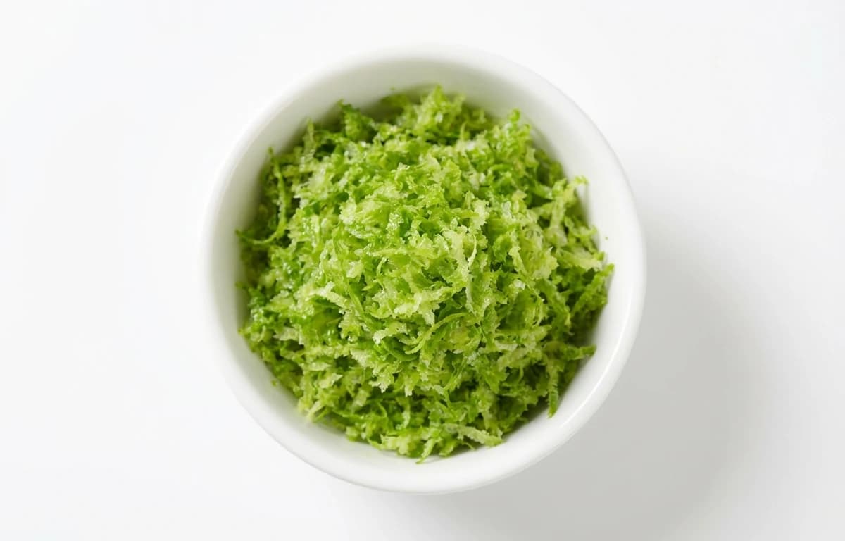 key lime zest