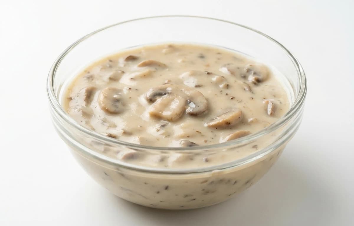 condensed cream of mushroom soup