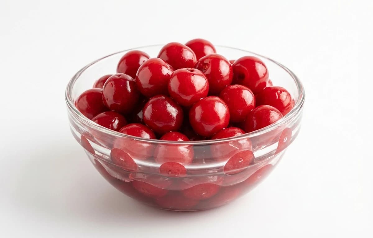 canned sweet cherry