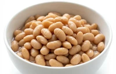 boiled salted great northern beans
