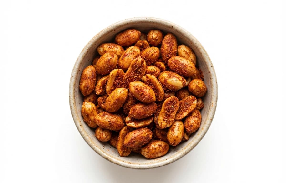 spiced peanuts