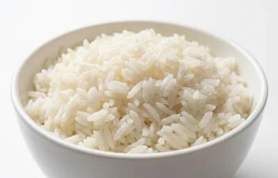 cooked enriched long-grain white rice