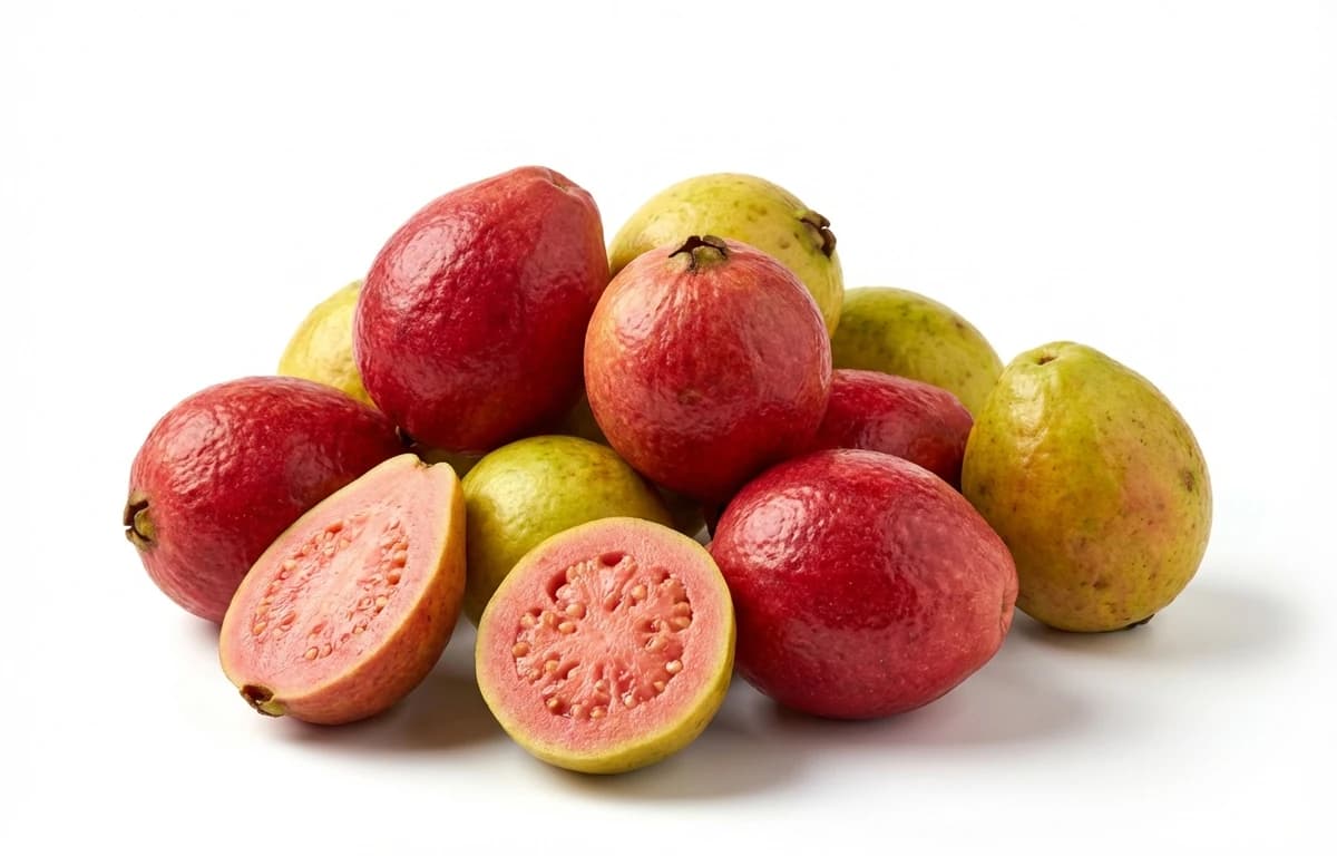 raw strawberry guava