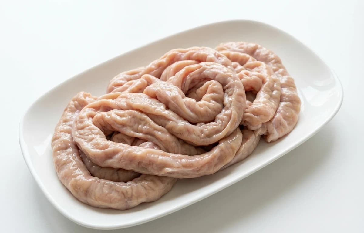 raw pork chitterlings