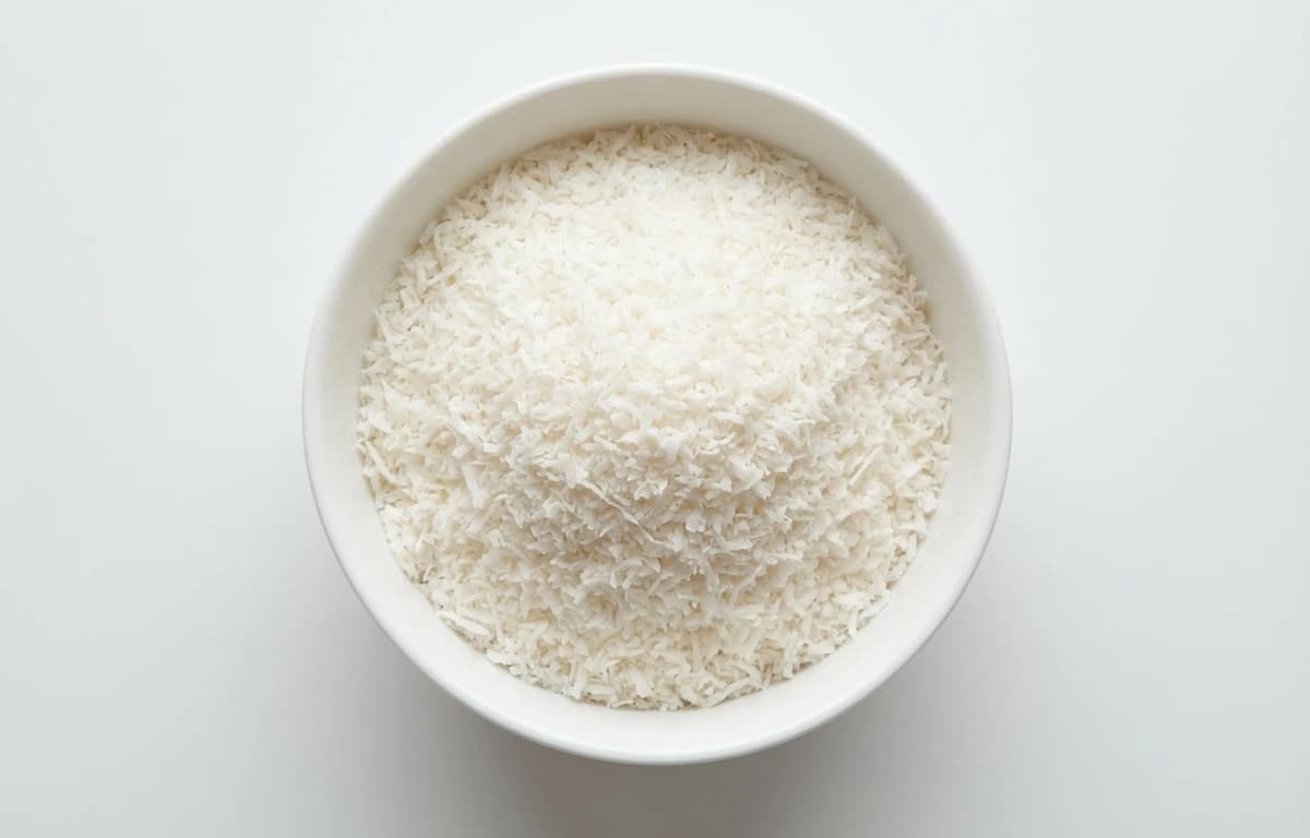 shredded coconut