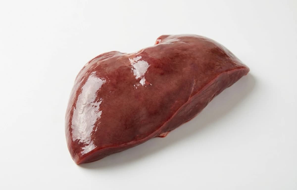 raw pork liver