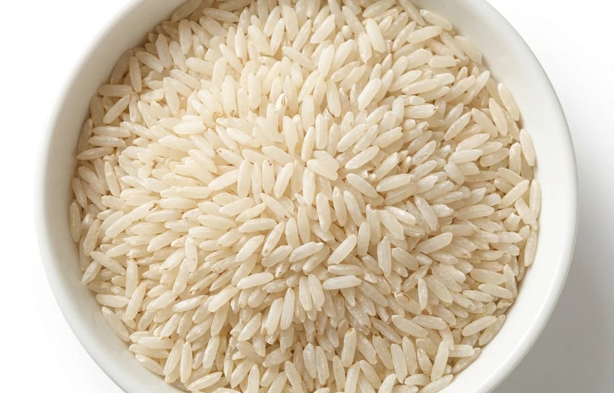raw milled rice
