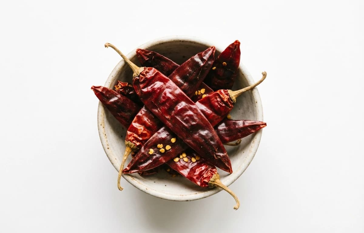 dried guajillo chiles