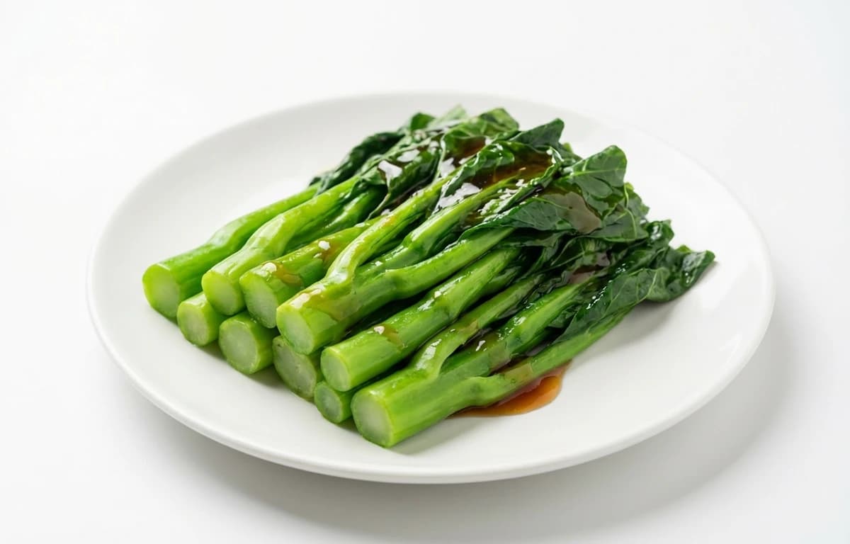 cooked chinese broccoli