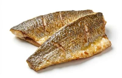 cooked striped mullet