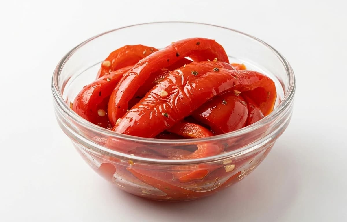 canned red bell pepper