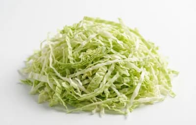 shredded cabbage
