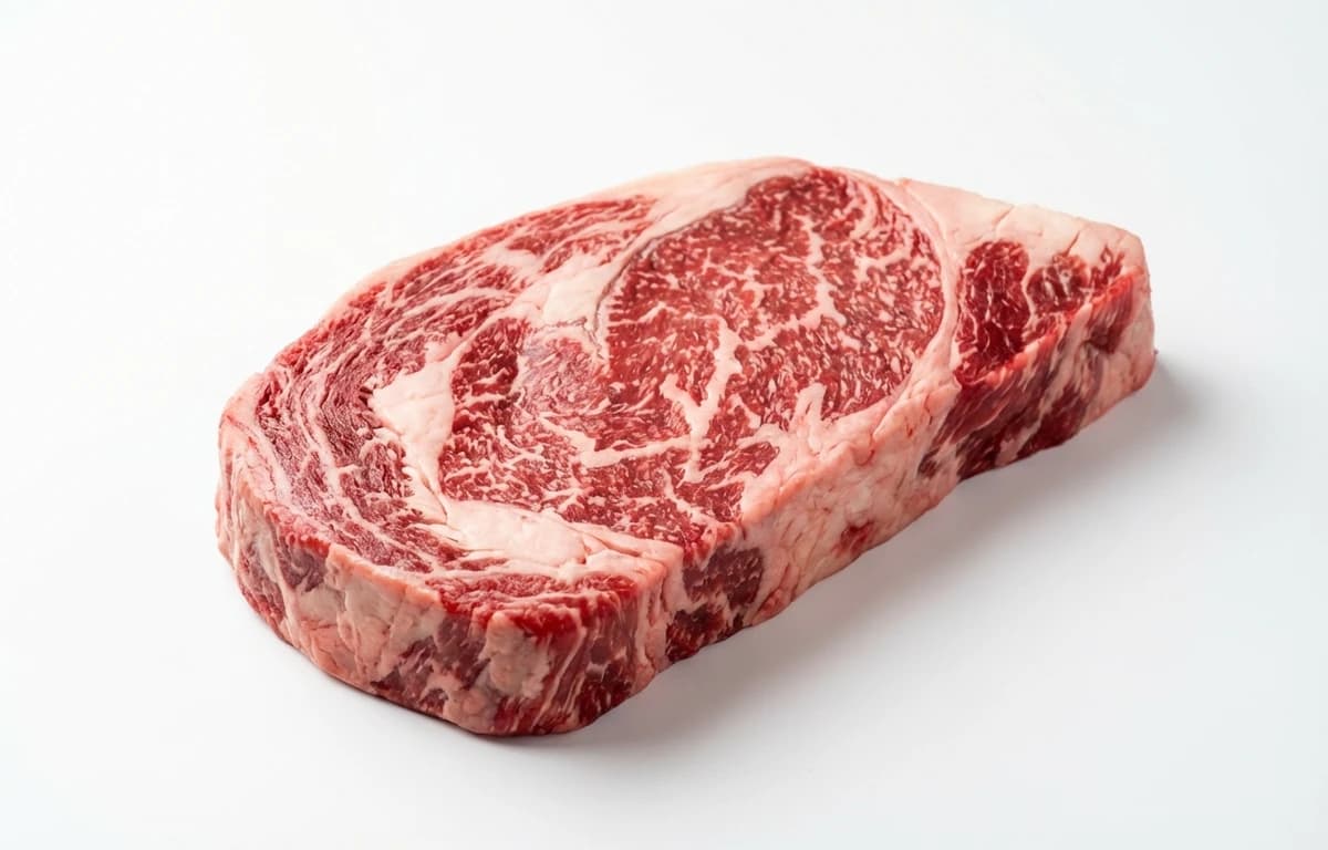 raw beef chuck eye steak