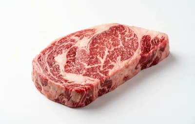 raw beef chuck eye steak