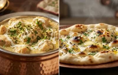 Akbari Murgh Masala with Butter Naan