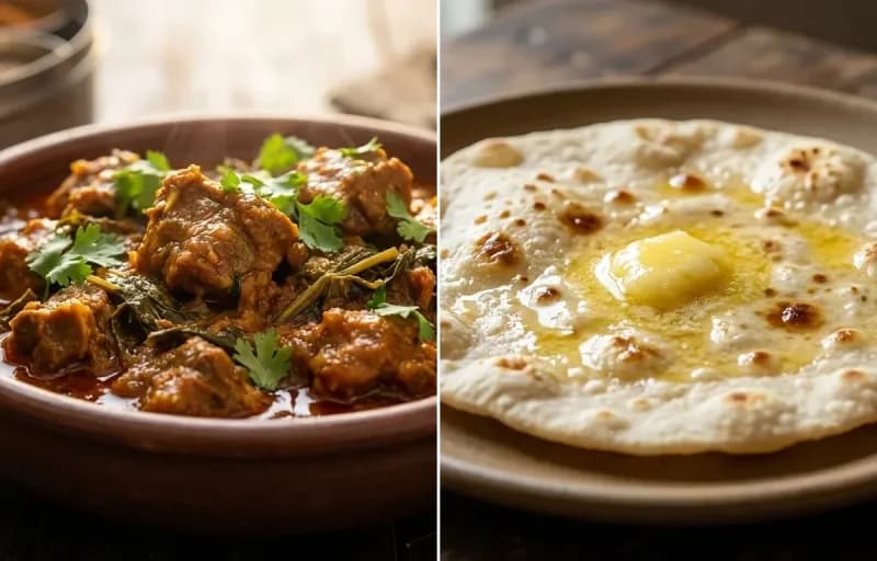 Ambada Gosht with Jowar Roti