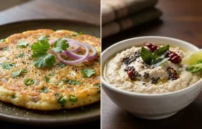 Anda Polo with Narkel Chutney