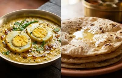 Anda Posto with Roti
