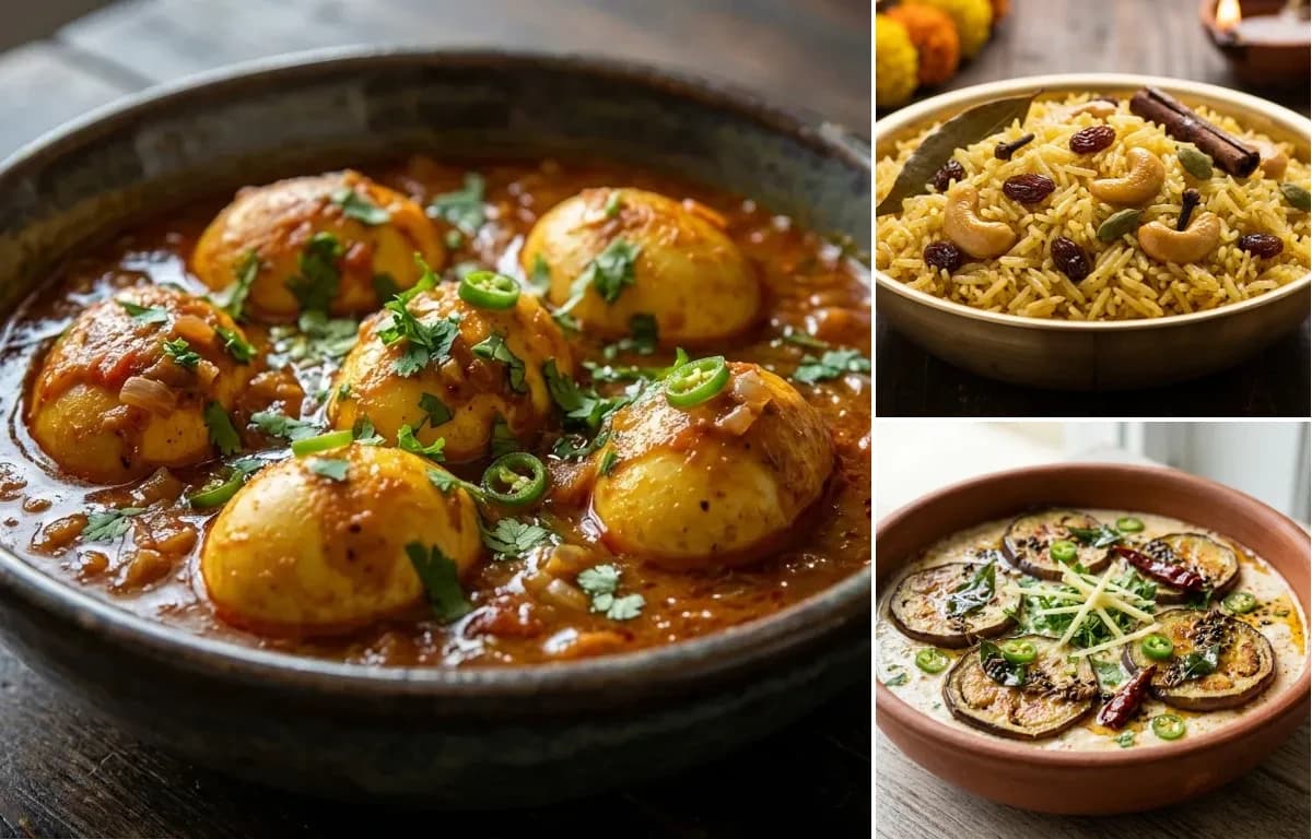 Anda Tarkari, Kanika and Dahi Baigana