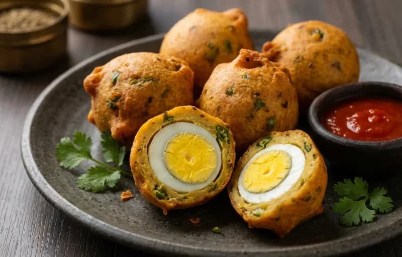 Andhra Egg Bonda