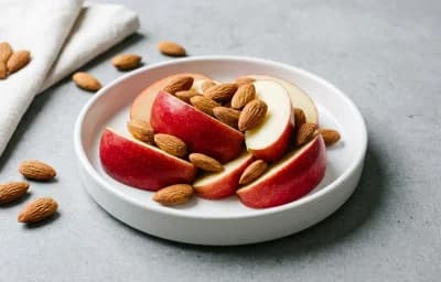 Apple with Almonds