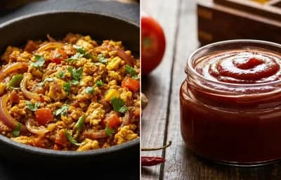 Australian Fry with Tomato Ketchup