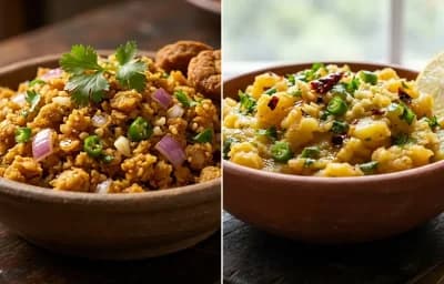 Badi Chura with Aloo Chokha