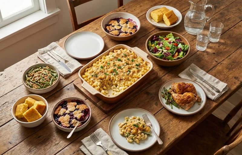 Baked Macaroni with Cauliflower Sauce