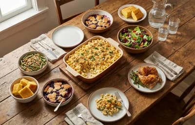 Baked Macaroni with Cauliflower Sauce