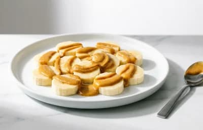 Banana with Almond Butter